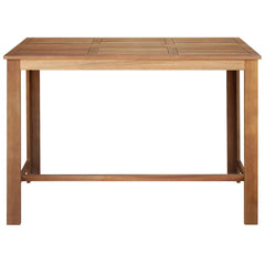 vidaXL Bar Table Solid Acacia Wood 150x70x105 cm 4
