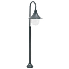 vidaXL Garden Post Light | Dark green | Aluminium, PVC | Medium | Durable 1