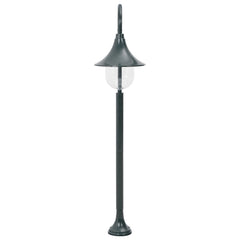 vidaXL Garden Post Light | Dark green | Aluminium, PVC | Medium | Durable 3