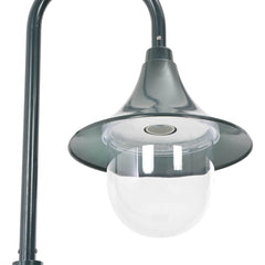 vidaXL Garden Post Light | Dark green | Aluminium, PVC | Medium | Durable 4