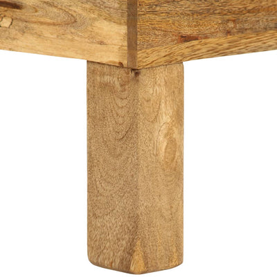 Coffee Table Solid Mango Wood 110x55x35 cm