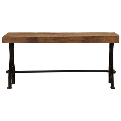 Coffee Table Solid Reclaimed Wood 100x60x40 cm