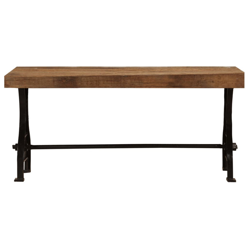 Coffee Table Solid Reclaimed Wood 100x60x40 cm