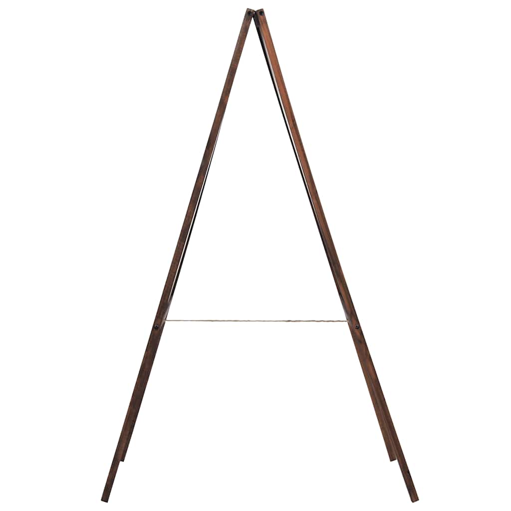 Double-sided Blackboard Cedar Wood Free Standing 60 cm 80 cm