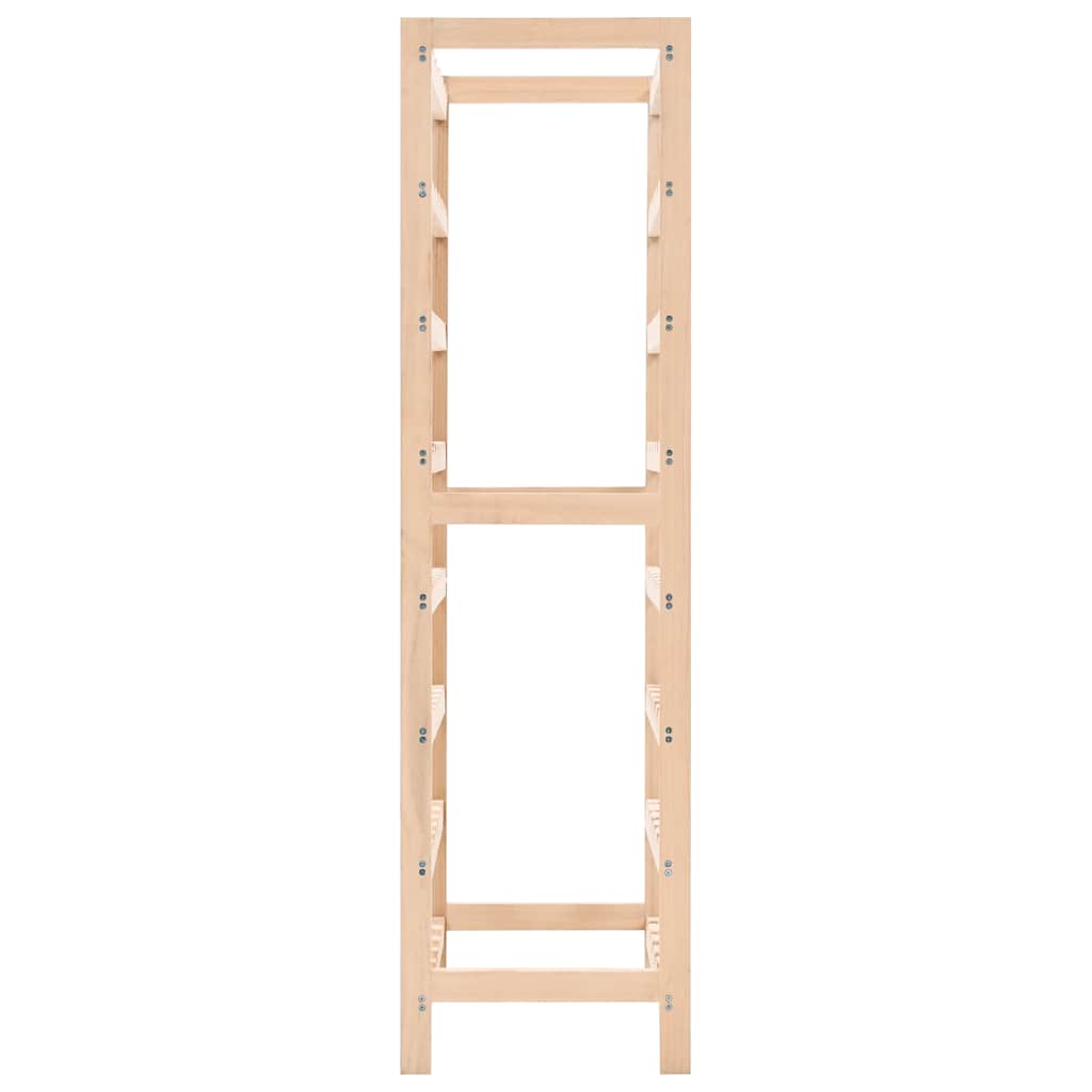 vidaXL Wine Rack Cedar Wood 57.5x28x102 cm 4