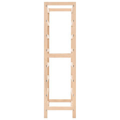 vidaXL Wine Rack Cedar Wood 57.5x28x102 cm 4