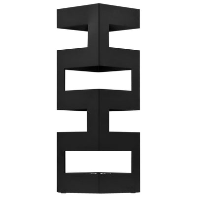 Umbrella Stand Tetris Steel Black