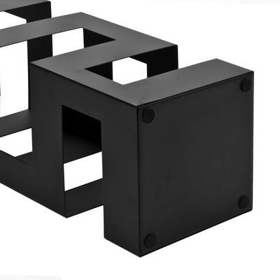 Umbrella Stand Tetris Steel Black