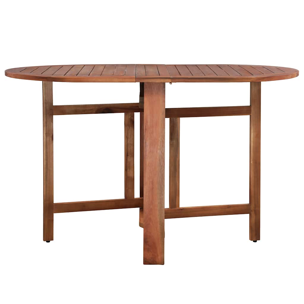 vidaXL Garden Table 120x70x74 cm Solid Acacia Wood 3