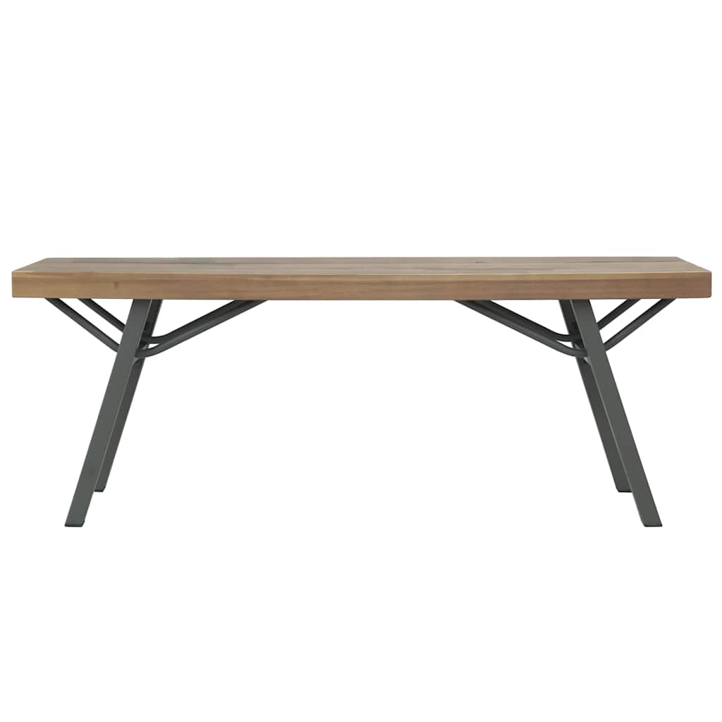 44252 vidaXL Garden Bench 120 cm Solid Acacia Wood 2