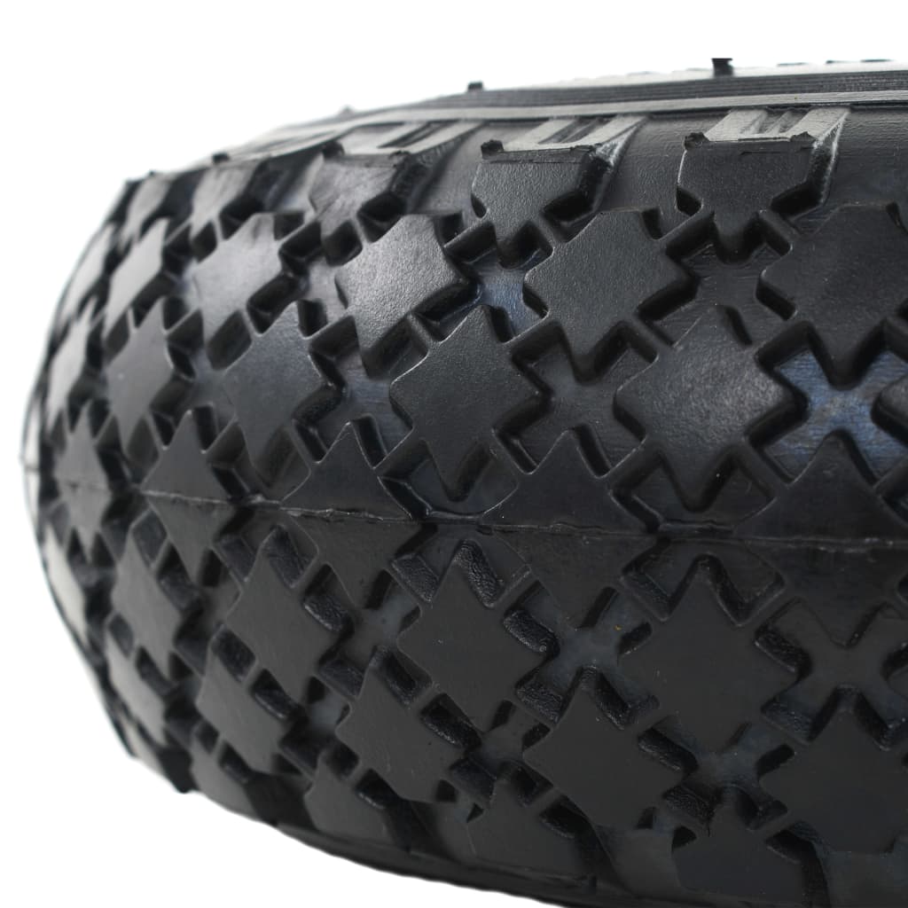 vidaXL Sack Truck Wheels 4 pcs Rubber 3.00-4 (245x82) 4
