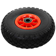 vidaXL Sack Truck Wheels 2 pcs Solid PU 3.00-4 (260x85) 3