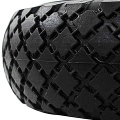 vidaXL Sack Truck Wheels 2 pcs Solid PU 3.00-4 (260x85) 4