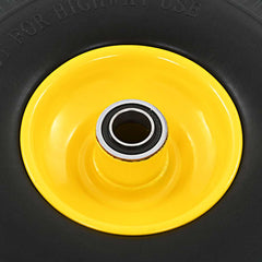 vidaXL Sack Truck Wheels 2 pcs Solid PU 3.00-4 (260x85) 5