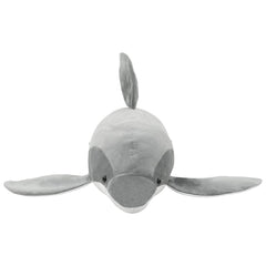 vidaXL Dolphin Cuddly Toy Plush Grey 3