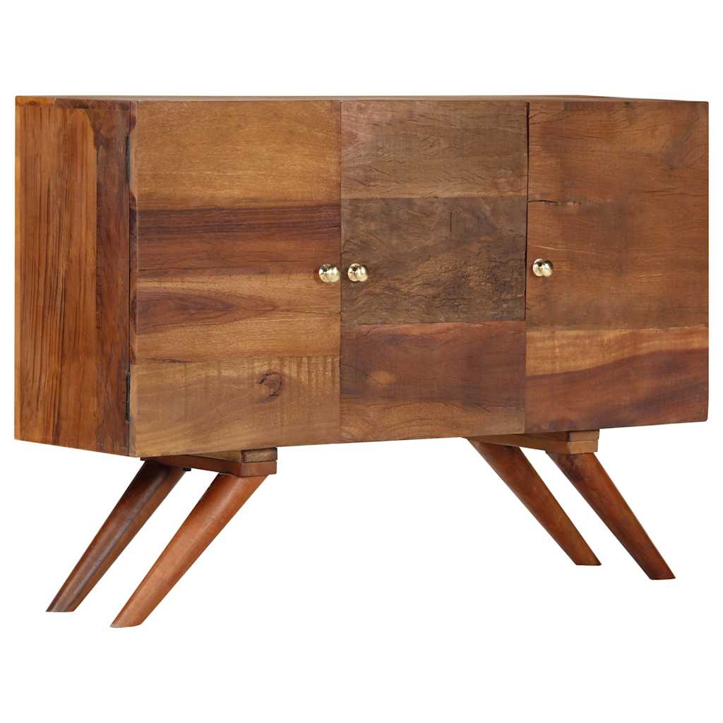 246674 vidaXL Sideboard Brown Solid Reclaimed Wood 110x30x75 cm 1