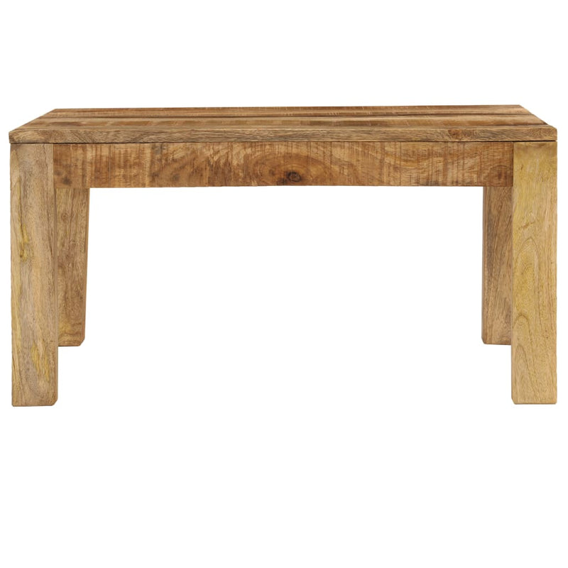 Coffee Table 80x80x40 cm Solid Mango Wood