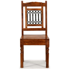 vidaXL Dining Chairs 6 pcs Solid Wood Classic 3