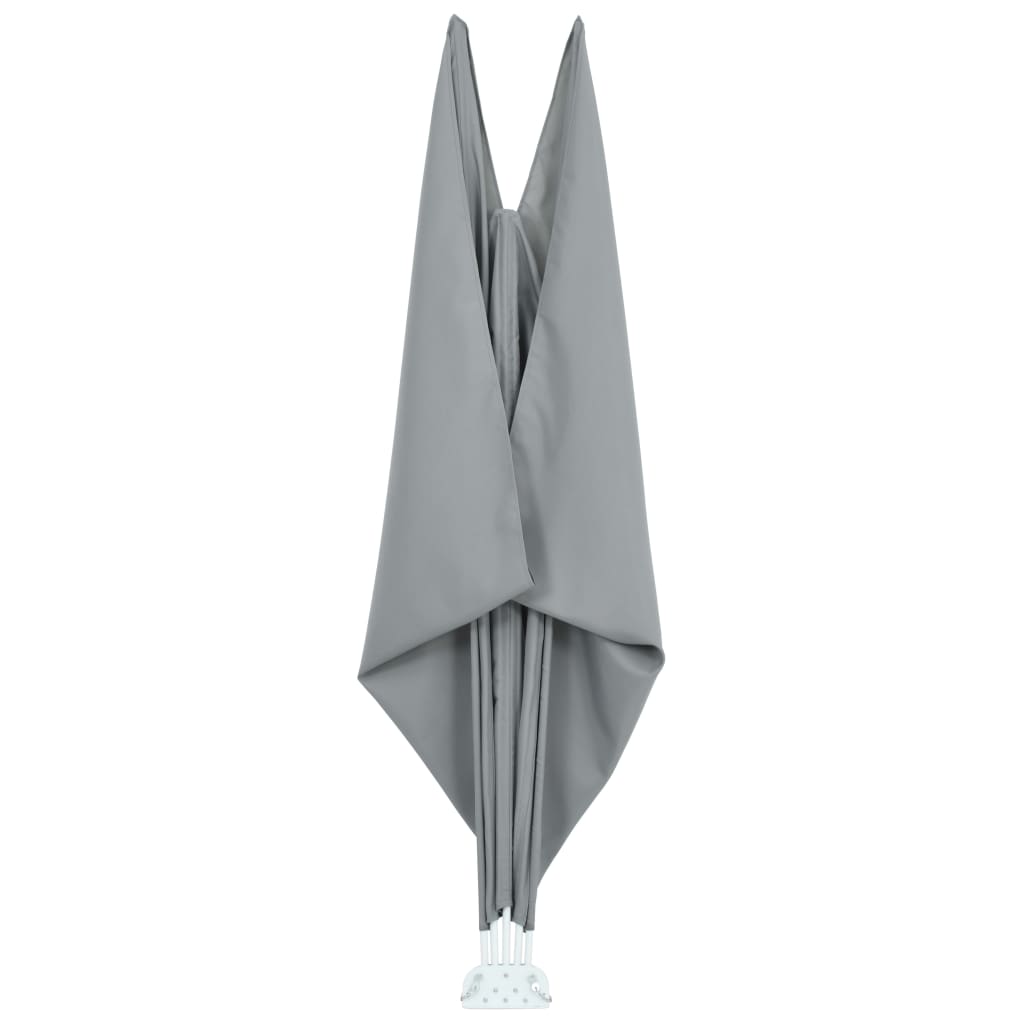 vidaXL Collapsible Terrace Side Awning Grey 300x150 cm 6