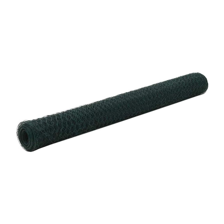Chicken Wire Fence with PVC Coating Green