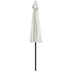 vidaXL Garden Parasol | Sand | Polyester fabric, Aluminium pole, Steel ribs 5