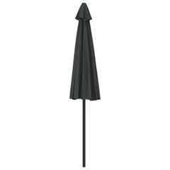 vidaXL Garden Parasol | Anthracite | Polyester, Aluminium, Steel | 270x144 cm 5