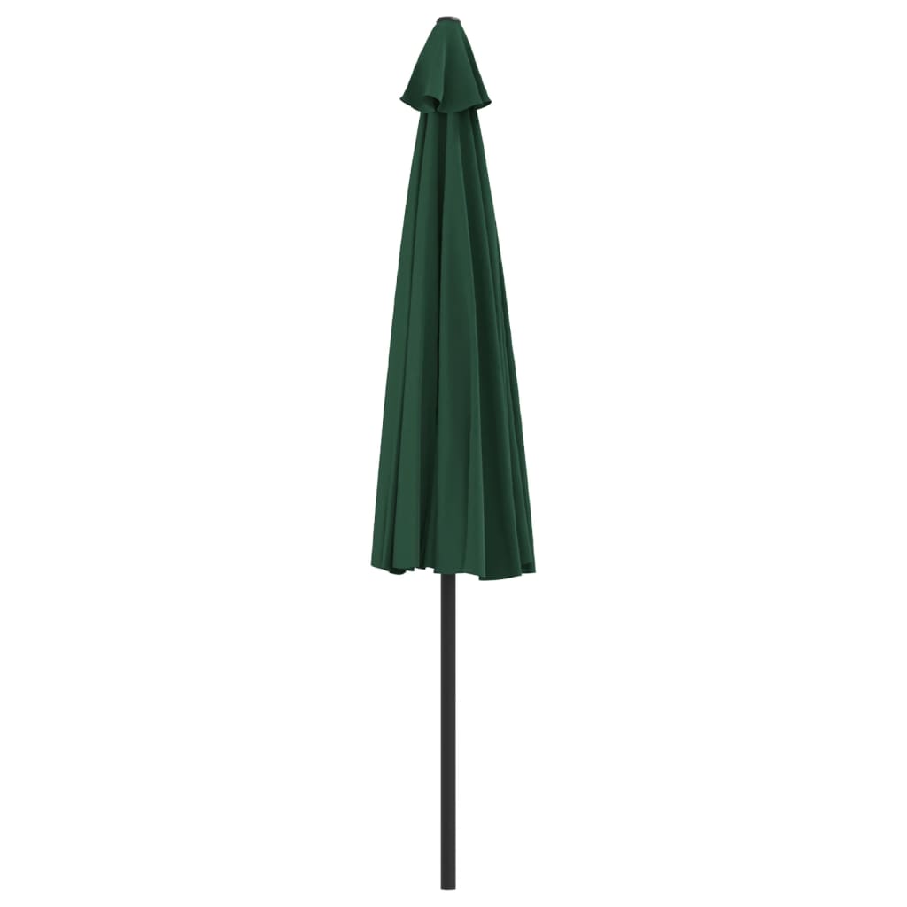 vidaXL Garden Parasol | Green | Polyester fabric and aluminium frame | Large 5