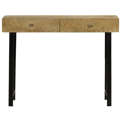 Console Table Solid Mango Wood 102x30x79 cm