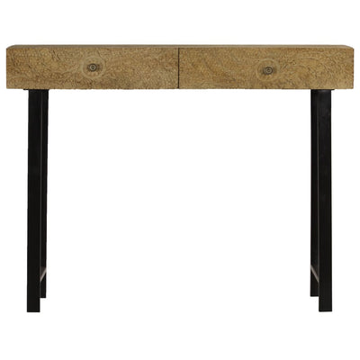 Console Table Solid Mango Wood 102x30x79 cm