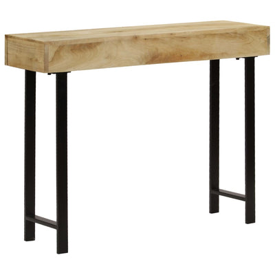 Console Table Solid Mango Wood 102x30x79 cm