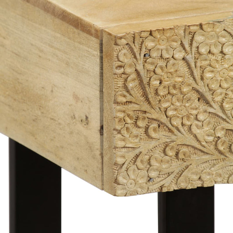 Console Table Solid Mango Wood 102x30x79 cm