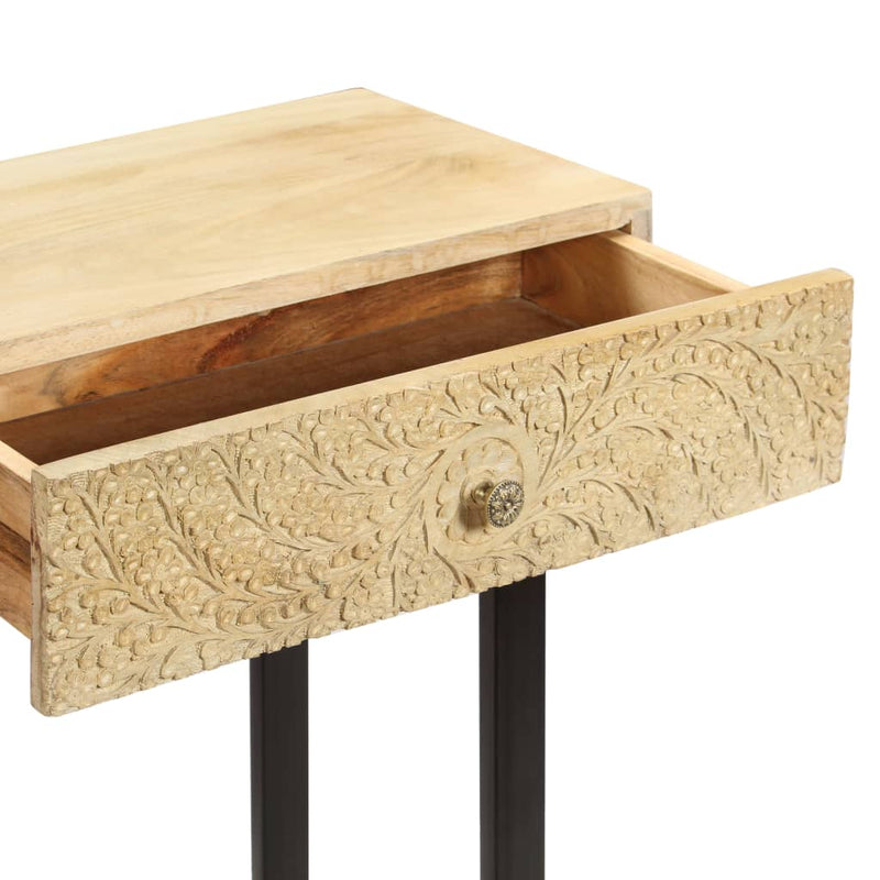 Console Table Solid Mango Wood 102x30x79 cm