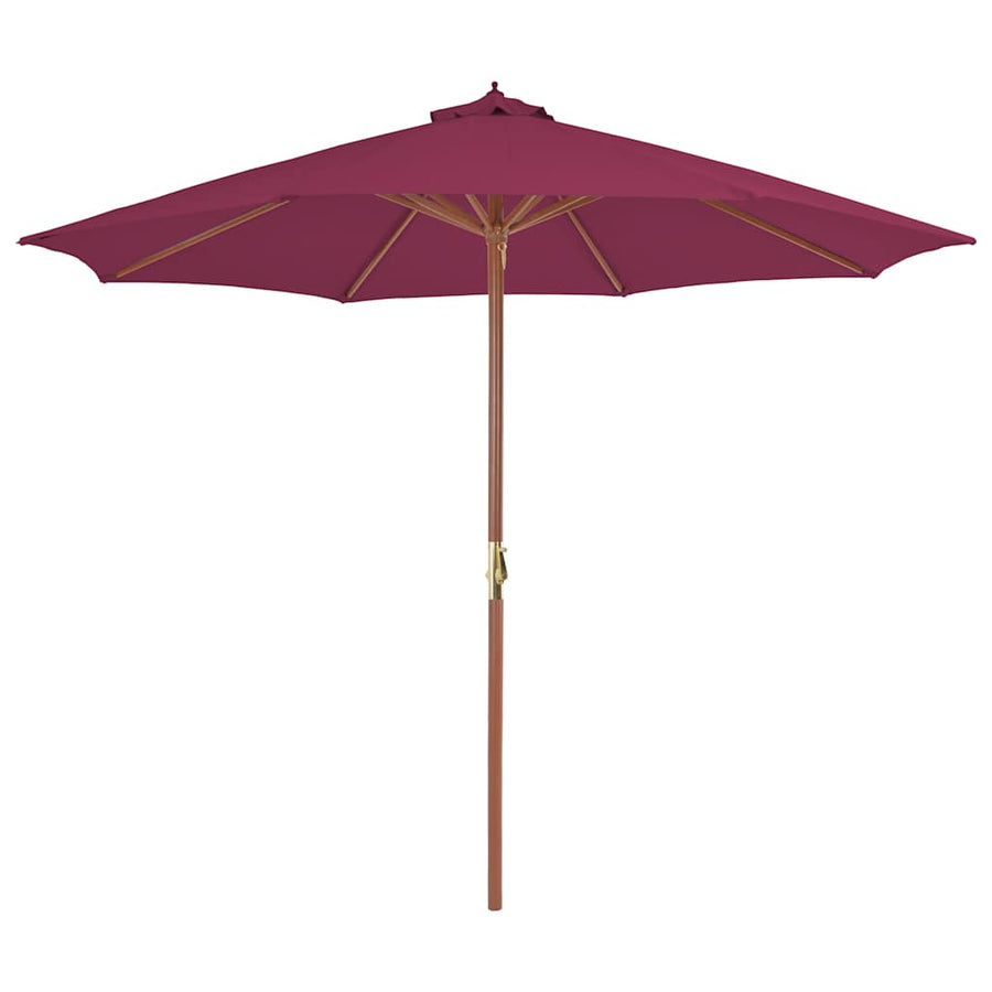 Parasol 258 cm. Red