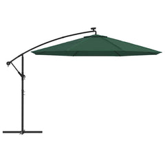 vidaXL Cantilever Garden Parasol | Green | Polyester and Steel | Large 4