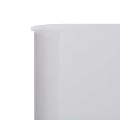 vidaXL Wind Screen | White | Non-woven fabric, wooden pole | 800 x 80 cm 4