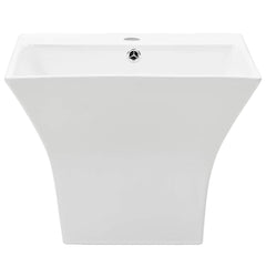 143019 vidaXL Wall-mounted Basin Ceramic White 500x450x410 mm 3