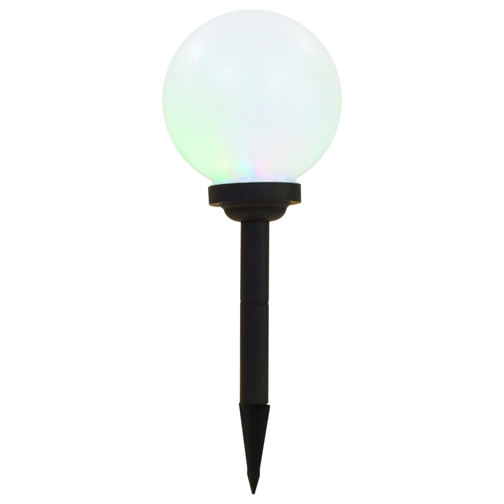 vidaXL Solar Lamp | Set of 3 | White | Polypropylene | Small | Solar 4