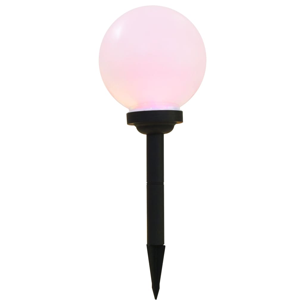 vidaXL Solar Lamp | Set of 3 | White | Polypropylene | Small | Solar 5