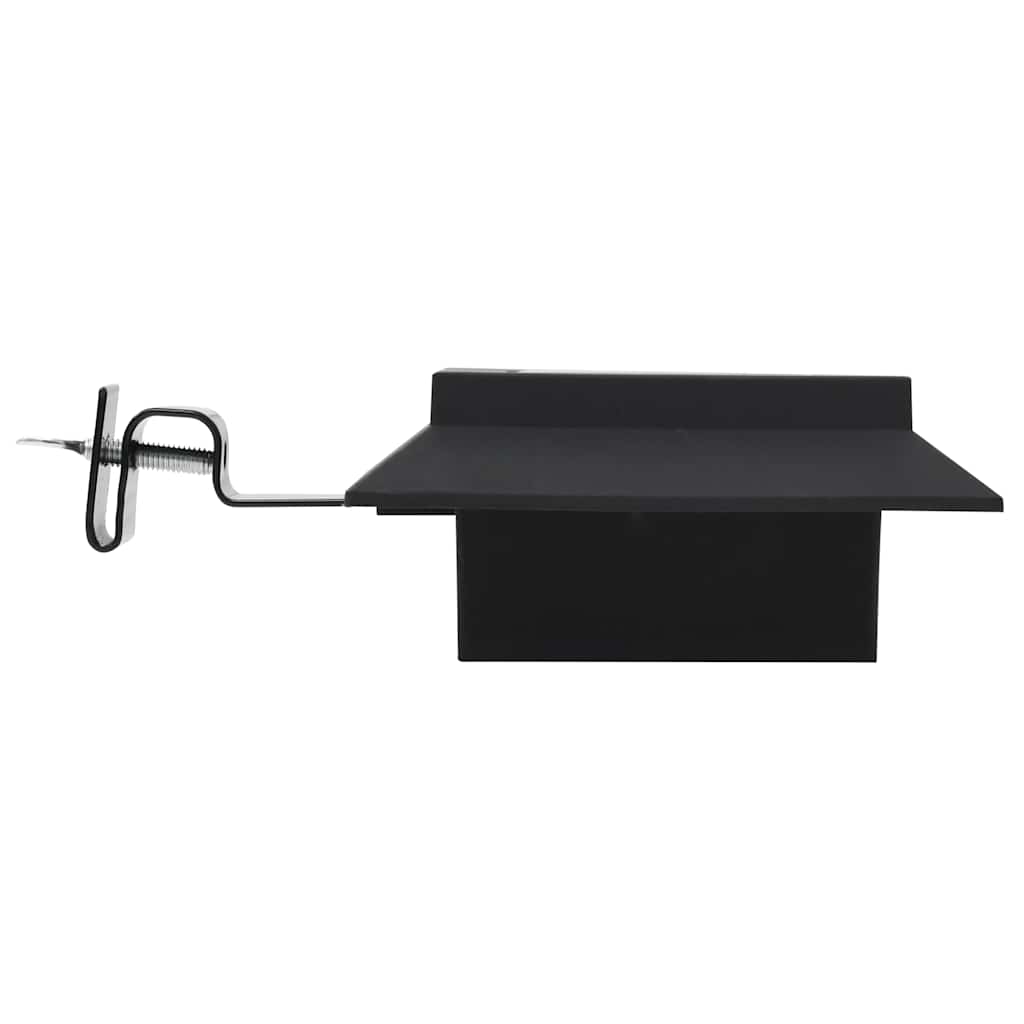 vidaXL Solar Lamp | Set of 6 | Black | Plastic | 12 cm square | Solar Lamp 4