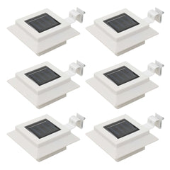 vidaXL Solar Lamp | Set of 6 | White | Plastic and metal | Small | Solar 1