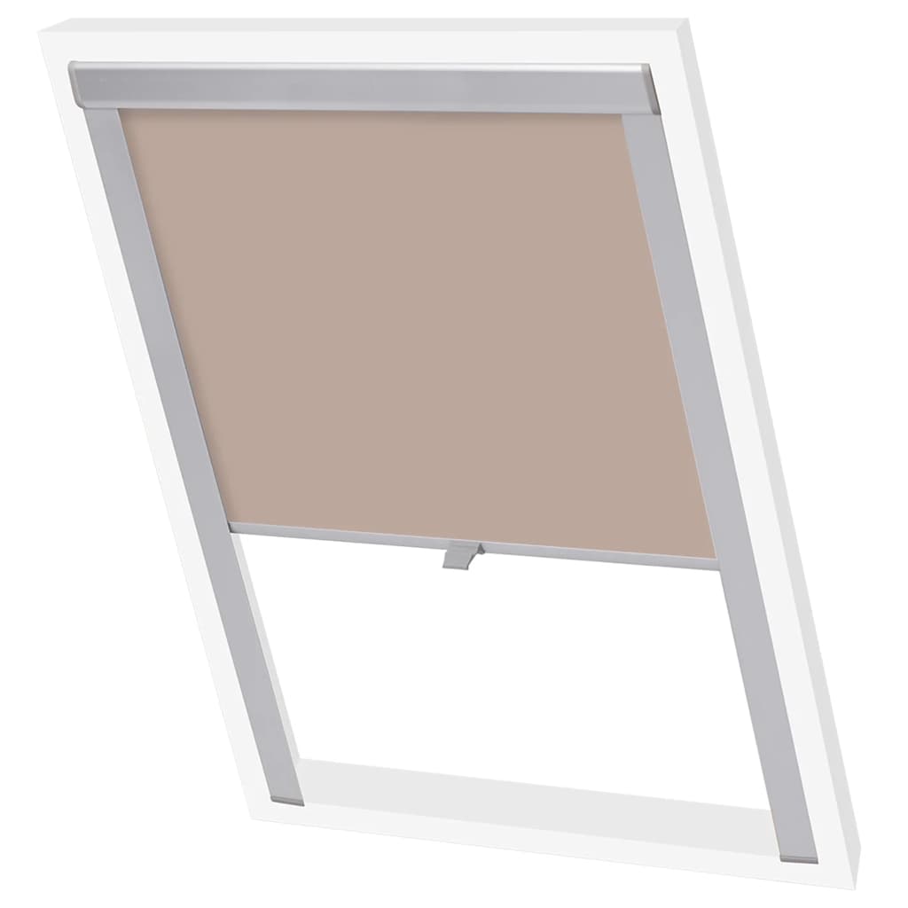 vidaXL Blackout Roller Blind Beige SK06 GGL and GGU 1