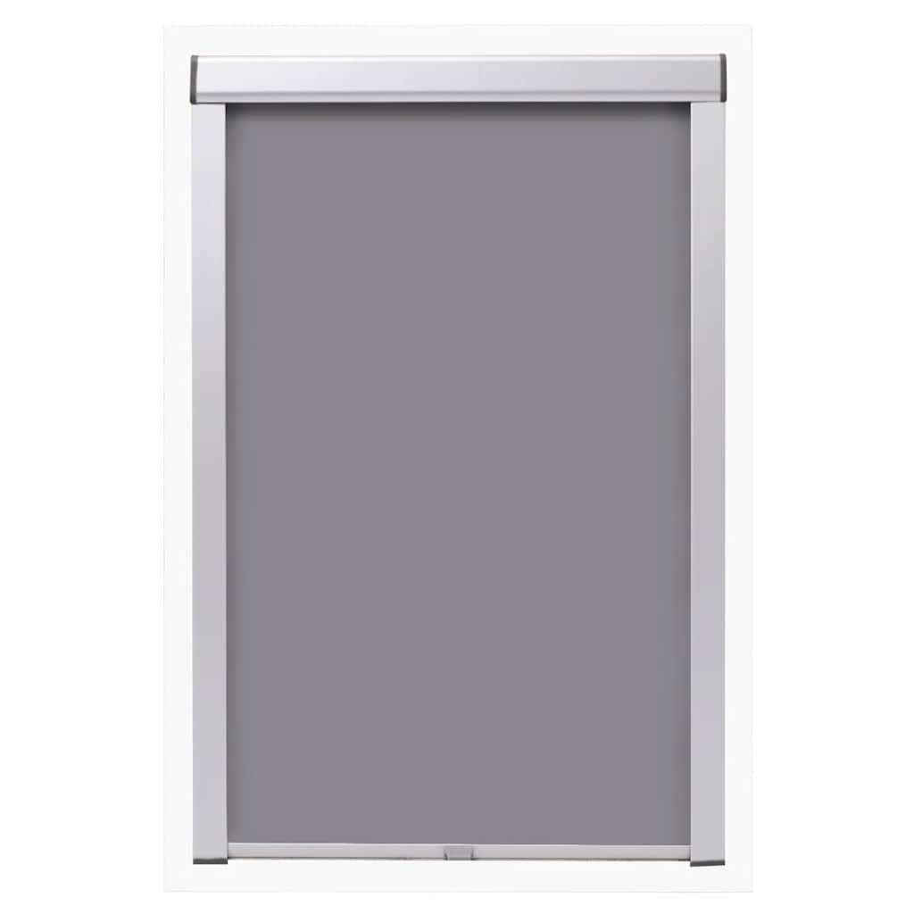 vidaXL Blackout Roller Blind Grey SK08 GGL and GGU 3