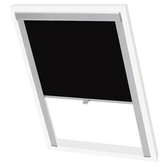 vidaXL Blackout Roller Blind Black SK06 GGL and GGU 1