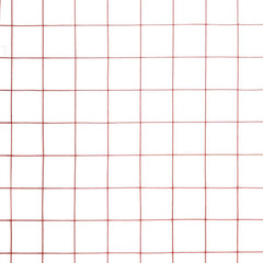 vidaXL Chicken Wire Fence Steel with PVC Coating 25x1 m Red 4