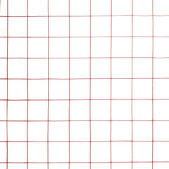 vidaXL Chicken Wire Fence Steel with PVC Coating 25x1 m Red 4