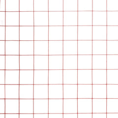 vidaXL Chicken Wire Fence Steel with PVC Coating 10x1.5 m Red 4