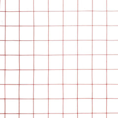 vidaXL Chicken Wire Fence Steel with PVC Coating 25x1.5 m Red 4