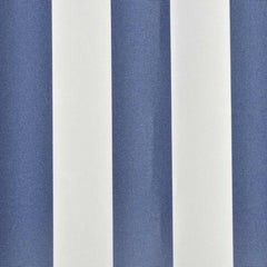 vidaXL Awning Replacement Fabric Blue and White 350x250 cm Polyester 3