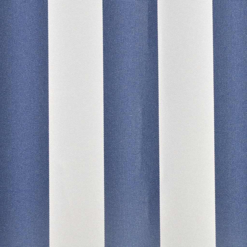 vidaXL Awning Replacement Fabric Blue and White 450x300 cm Polyester 3