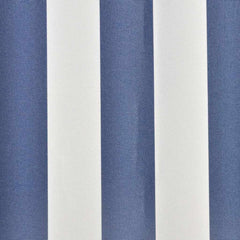vidaXL Awning Replacement Fabric Blue and White 500x300 cm Polyester 3